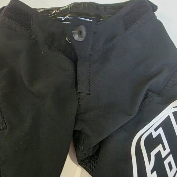 Troy Lee Designs Sprint Kids Riding Pants Black Youth 18 - Picture 6 of 7